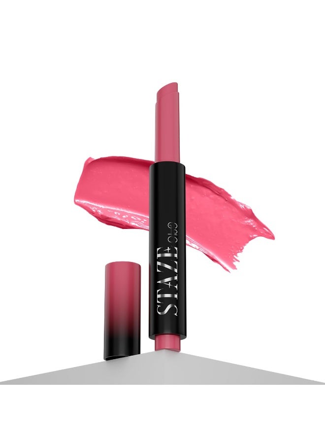 Staze 9to9 Y.U.M.M.Y Lip Gloss Balm | Intense High-Shine Gloss Finish | With SPF 15 | Lightweight | 04 Strawberry Jelly | 2g - Image 1